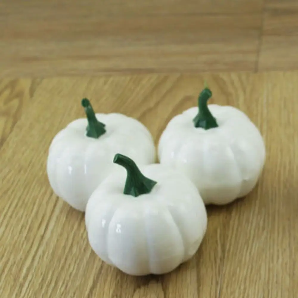 8 шт Хэллоуин Пена Искусственные тыквы DIY искусственные фрукты орнамент моделирование растение для украшения дома для детского сада семейный бар