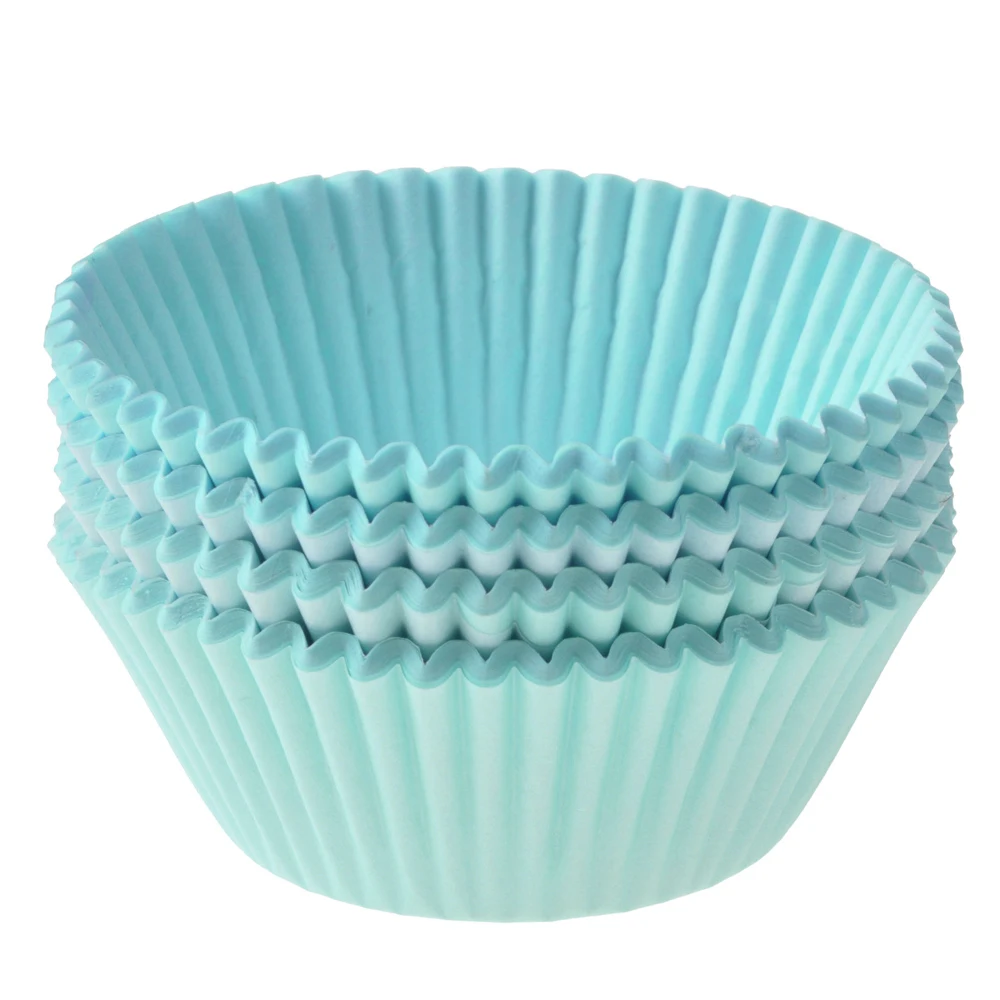 

Cupcake Wrappers Baking Cake Cups For Holiday Birthday Wedding Party Muffins Cupcakes Decorative Wrap Paper 100pcs