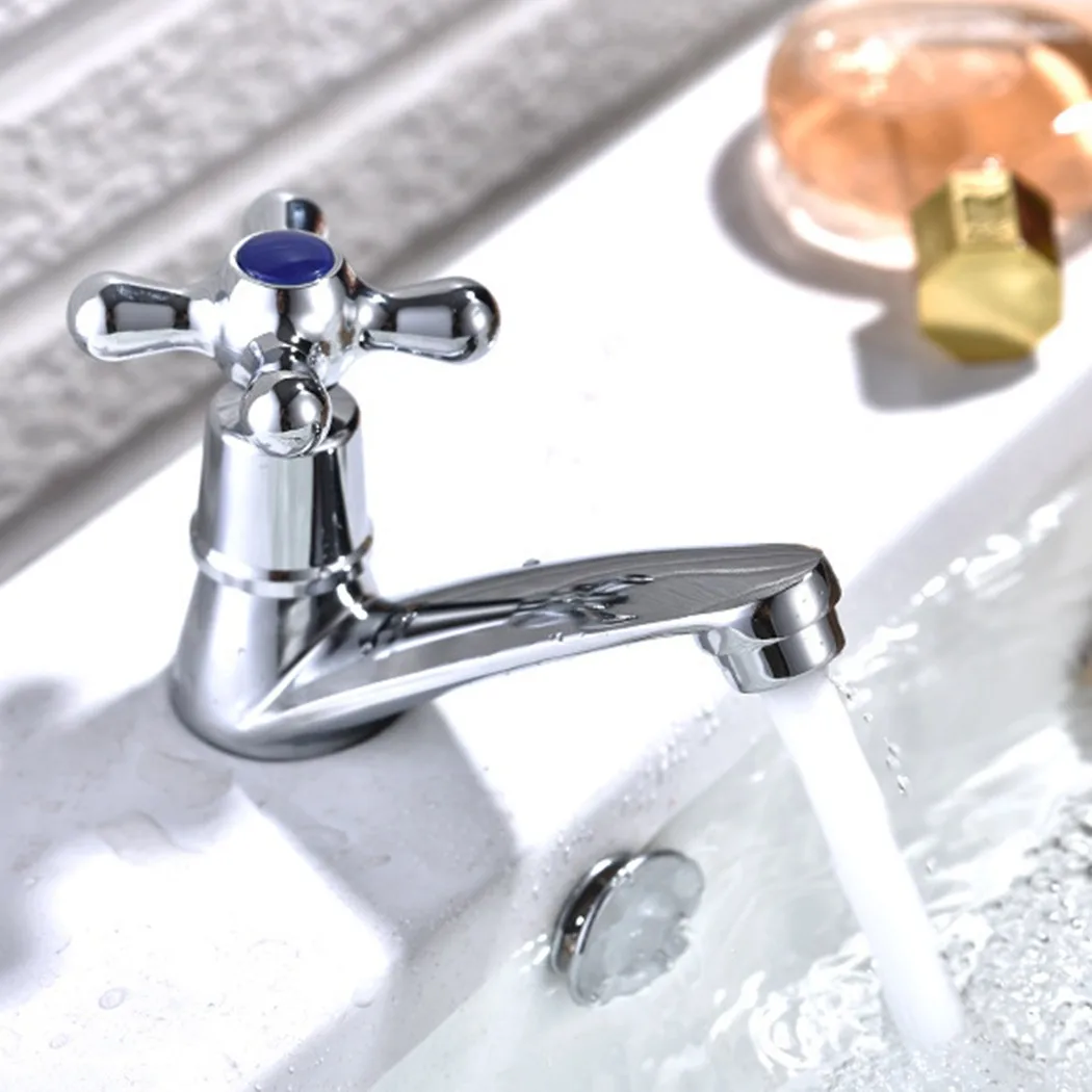 Смеситель для раковины хромированный кран воды в ванную комнату традиционные