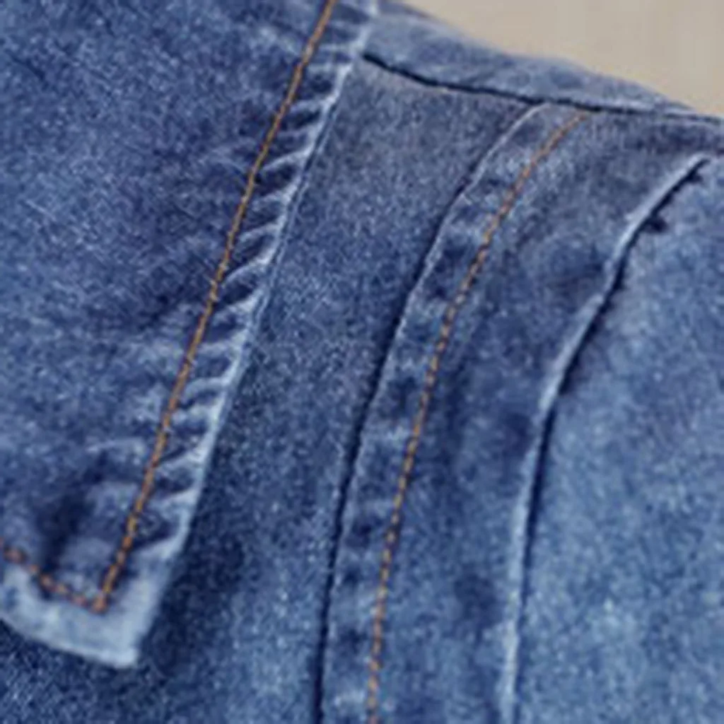 Новинка зимы 2019 модная женская джинсовая куртка бойфренда с рваной отделкой