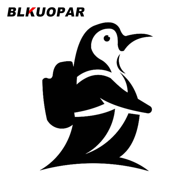 

Милый пингвин BLKUOPAR, автомобильная наклейка, индивидуальная Водонепроницаемая наклейка, устойчивая к царапинам, для холодильника, ветровог...