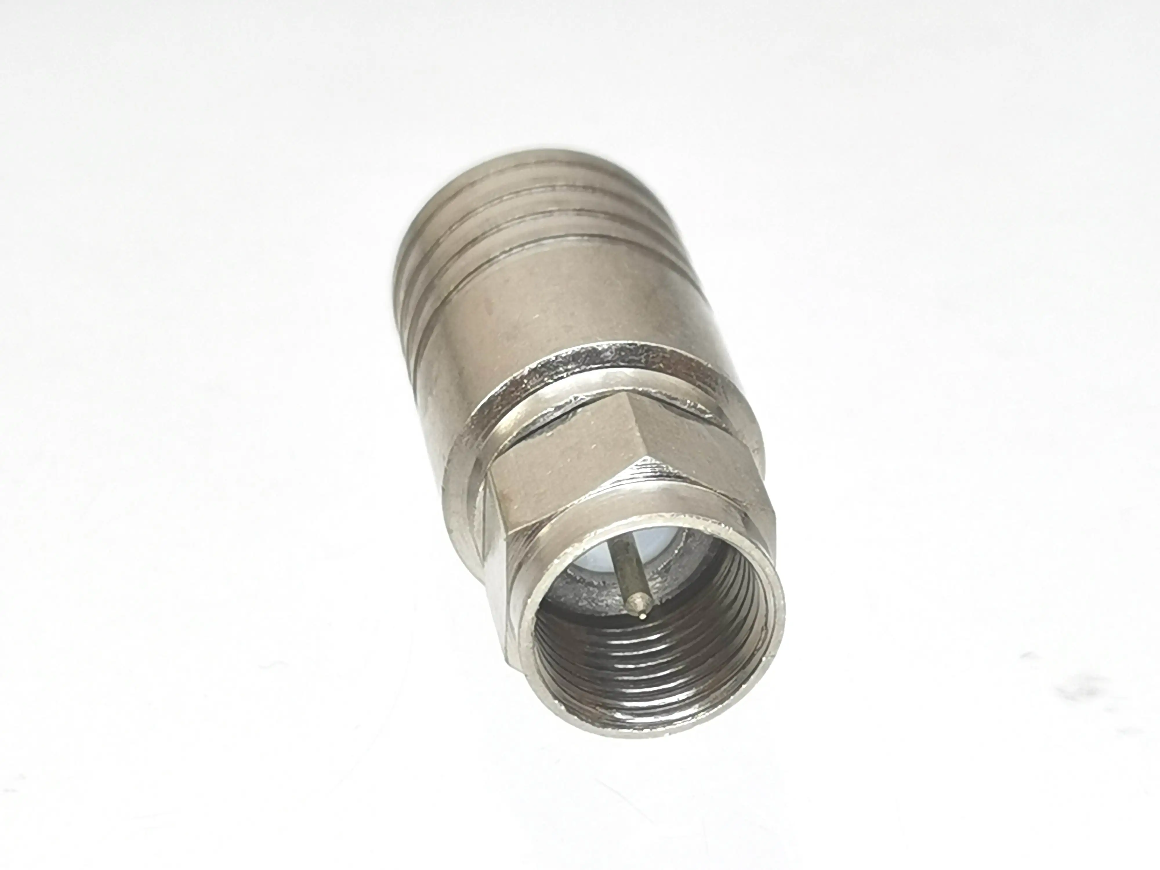 Прямая ОБЖИМНАЯ штепсельная вилка F TV RG11 RF коаксиальный разъем|connector f|connector