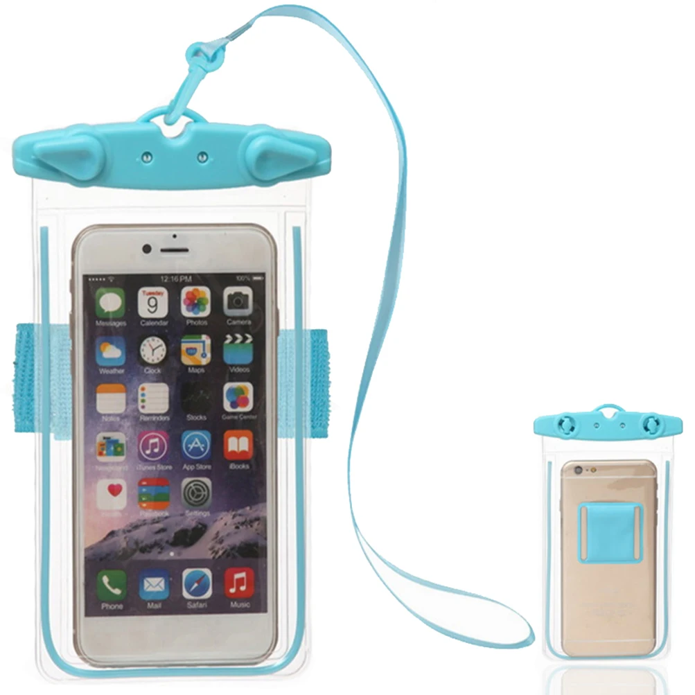 

Waterproof Case Dry Bag Cell Phone Pouch With Military Lanyard Strap For Kayaking Sledding Boating Surfing Best Waterproof Case