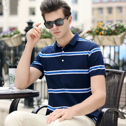 

Summer men's business casual short sleeve t-shirt 3241