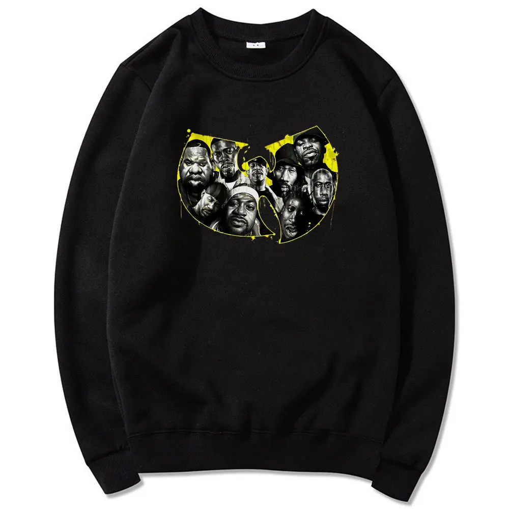 

Wu Tang Clan Sweatshirt Fashion Logo Design Men/Women Casual Long Sleeve Rap Music Hoodie Harajuku Hip Hop Pullover Men