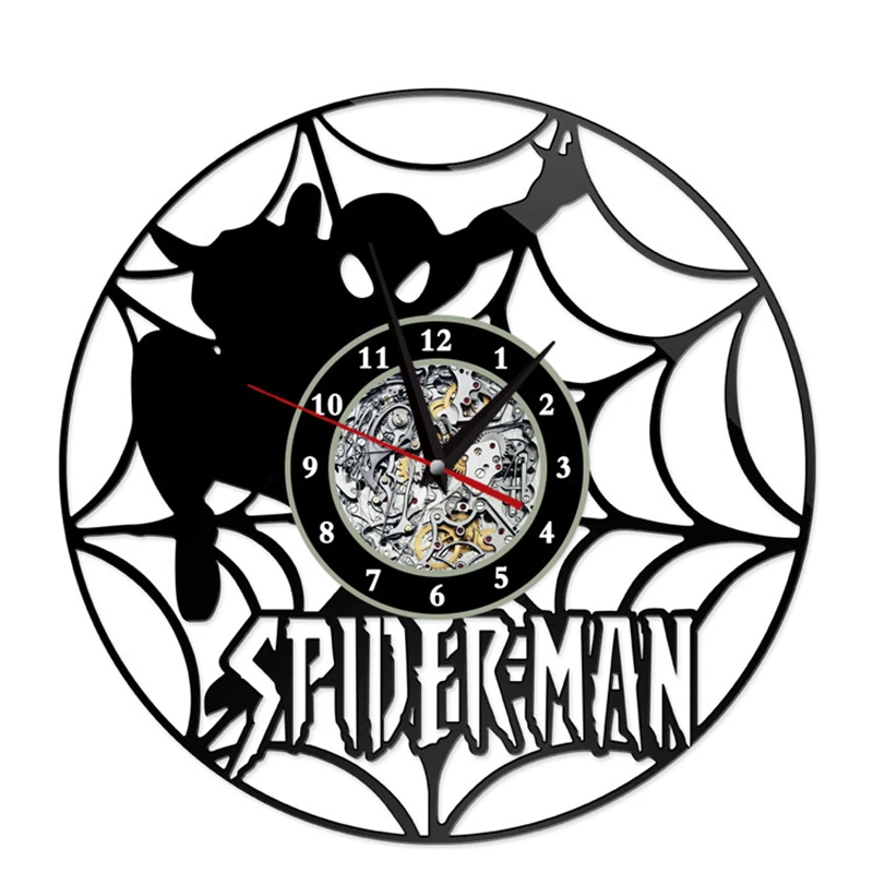 Супергерой новый фильм Человек паук настенные часы гостиная Персональный