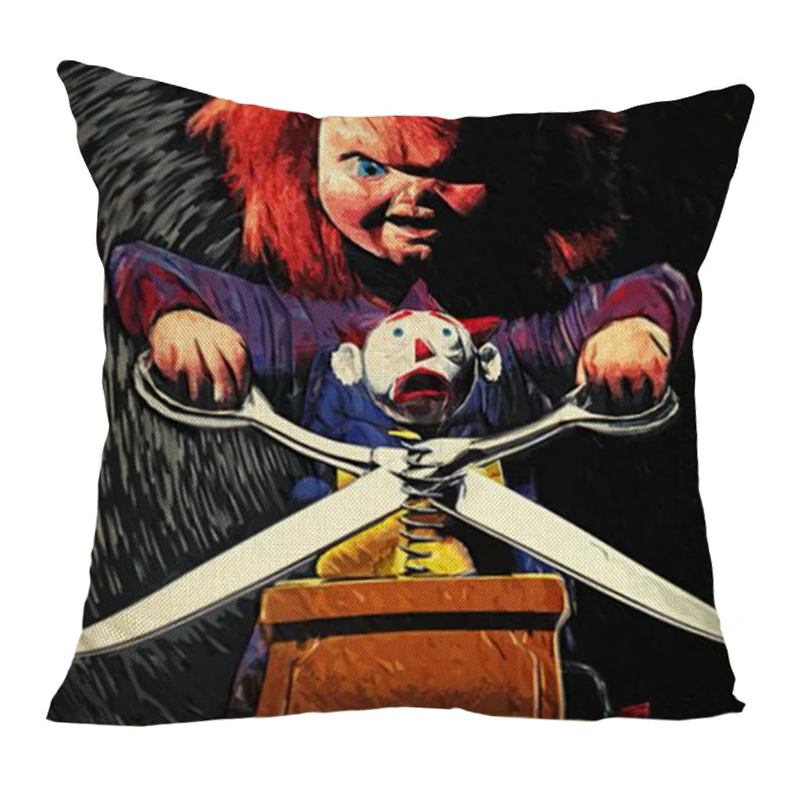 Чехлы на заказ диванные подушки персонажа из фильма ужасов Убийцы Чаки Джейсон