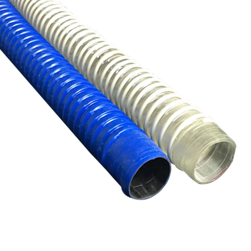 Промышленный гофрированный трубопровод гибкий из ПВХ 40-200 мм х 1-4 м шланг