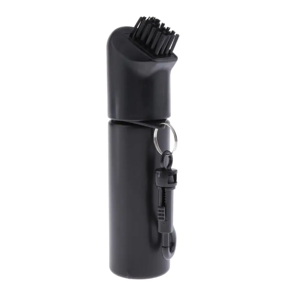 

Golf Club Cleaner Self-Contained Water Groove Wet Clean Brush with Clip Squeeze Water Bottle Brush Cleaner