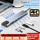 USB-разветвитель для MacBook Pro Air, USB Type-C
