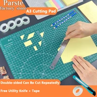 a2 a4 multifunction oversized mat pvc self healing cutting mat cutting pad board paper cutter knife sculpture a2 diy craft tools