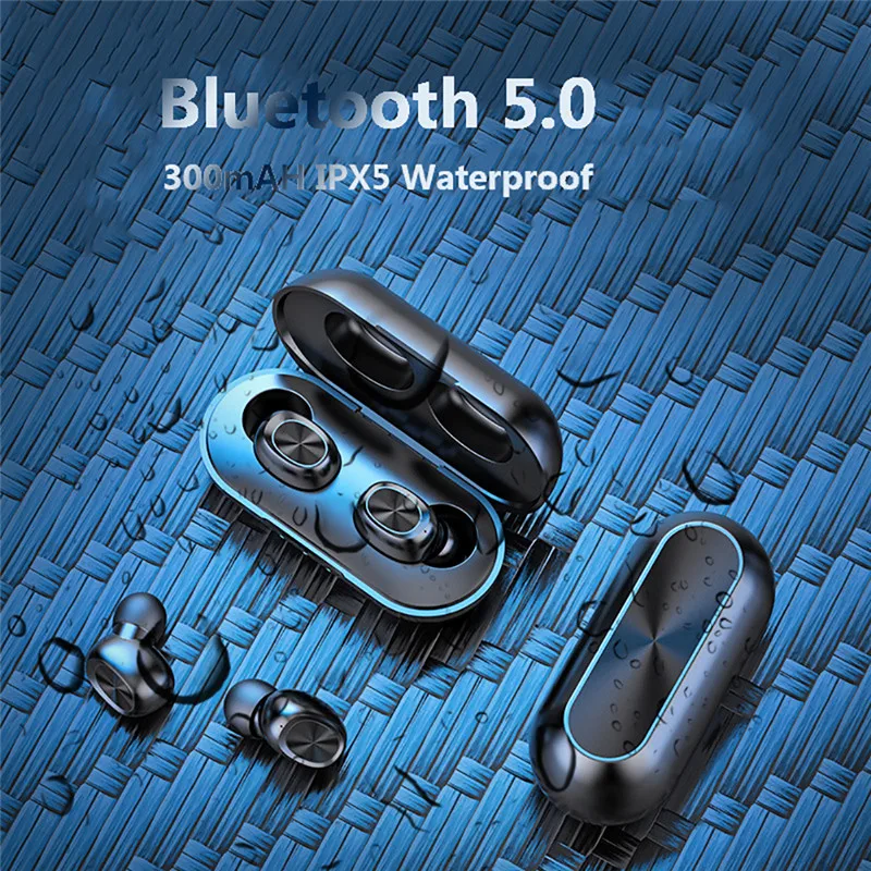 B5 TWS Bluetooth беспроводные наушники 5 0 с сенсорным управлением Водонепроницаемые