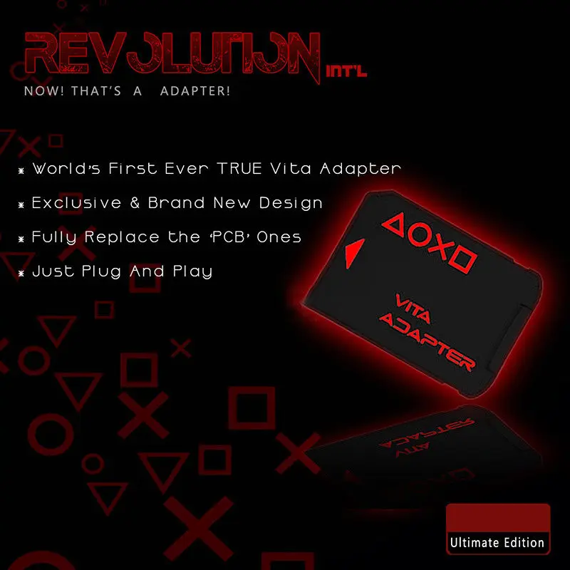 SD2VITA PSVSD адаптер карты Micro SD версия 3 0 для PSV1000/2000 PSVita карта памяти с поддержкой 256 ГБ