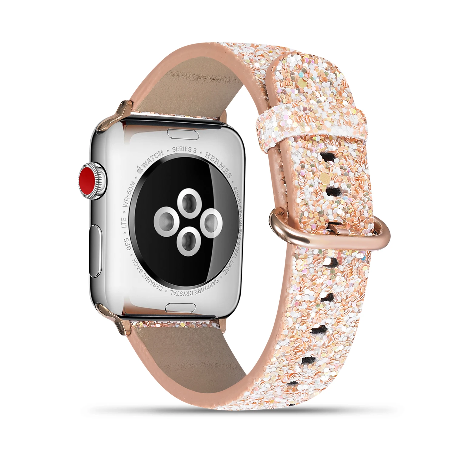 

Ремешок кожаный для Apple Watch Series 7 6 5 4 Band 38 40 41 мм 42 45 44 мм