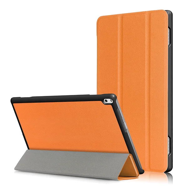 TAB4 1PLUS KST OR Тонкий чехол на магните для lenovo TAB 4 10 Plus TB-X704N TB-X704F Tablet(), защитный чехол, кожаный чехол+ Бесплатный подарок - Цвет: TAB4 1PLUS KST OR