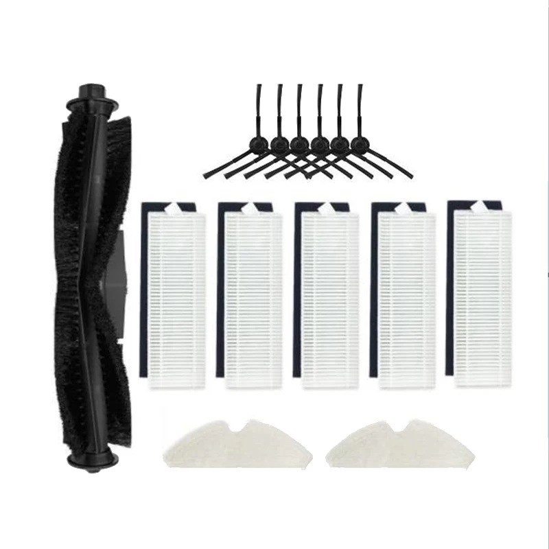 

14Pcs Roller Side Brush HEPA Mops Robot Vacuum Filter for Proscenic M7 PRO Vacuum Cleaner Accessories Replacement
