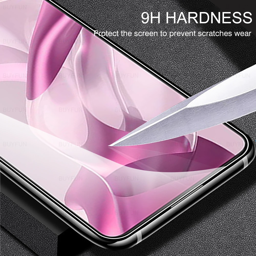 6 в 1 Mi 11 lite NE-5G защита экрана из закаленного стекла для Xiaomi Lite 5G NE Защита объектива