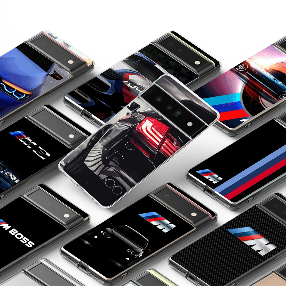 

Luxury fashion brand BMW Transparent TPU phone case For pixel 3 4 5 6 A XL PRO