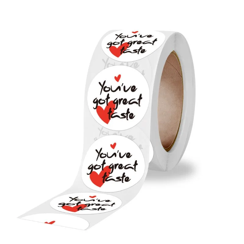 500 шт. спасибо за покупку герметичная наклейка на вкус Подарочный конверт