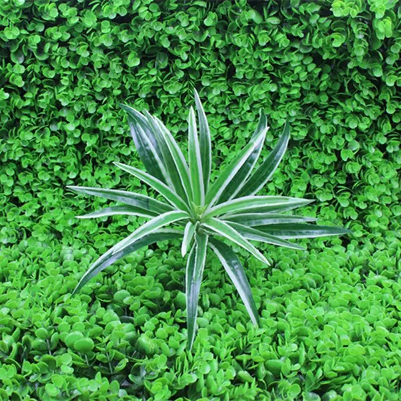 

1PCS Simulation Artificial Spider Plant Realistic 23-Leaf Faux Plant Artificial Plant for Home Party Holiday Wedding Decor