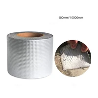 strong quality aluminium foil butyl rubber tape pipe glass floor roof window wall waterproof adhesive sealer 1 5mm thick