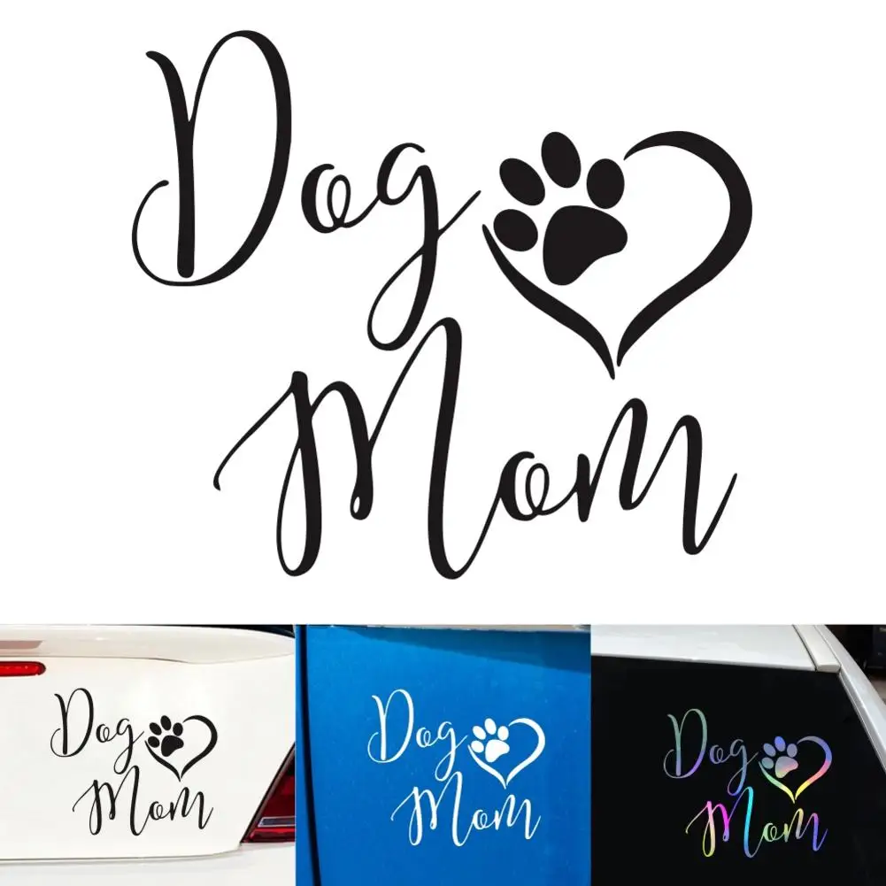 1 шт. наклейка на автомобиль 13х11,5 см Инновационные милые следы лап собаки и кошки Виниловые наклейки стильного дизайна Легко снимаются и наносятся.