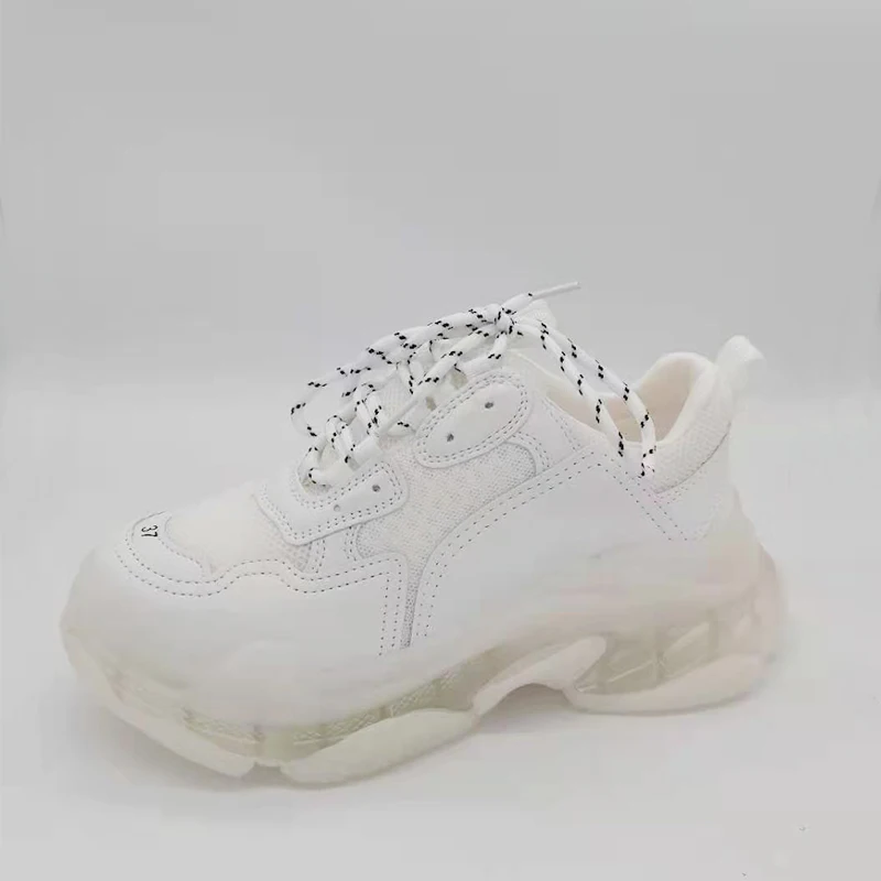 

Platform White Sneakers For Women Chunky Shoes Brand Fashion Walking Trainers Casual Shoes Woman Dad Shoes 2021 Spring