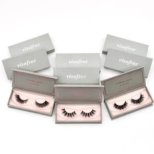 Норковые ресницы Visofree, объемные норковые ресницы, натуральные черные накладные ресницы #108 109 110