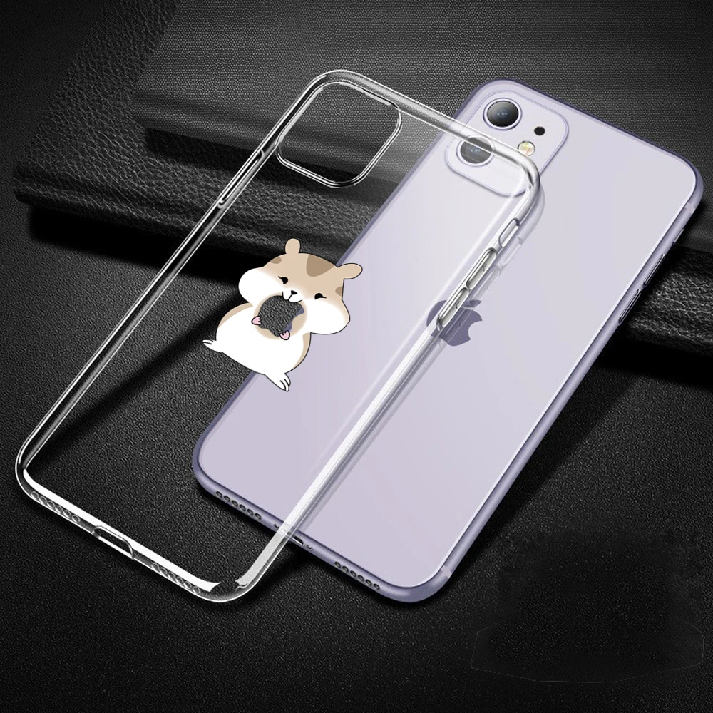 Милый Розовый Слон Мягкий ТПУ чехол для телефона для Apple iPhone X XS чехол для MAX XR Eat для iPhone 8, 7, 6 S, Plus, 5S SE 11Pro чехол s Coque Капа