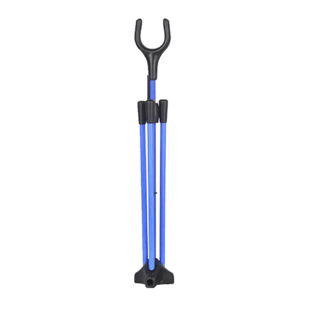 

1 Set Foldable Archery Bow Stands Recurve Bows Holder Bow Stand Rack Carbon Fiber Universal For Recurve Bow