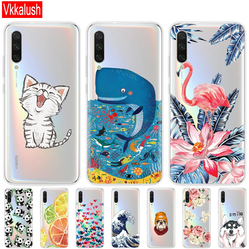 silicon Cover For Xiaomi MI A3 Case Full Protection Soft tpu Back Cover Phone Cases For Xiomi MI A3 bumper Cover Phone shell