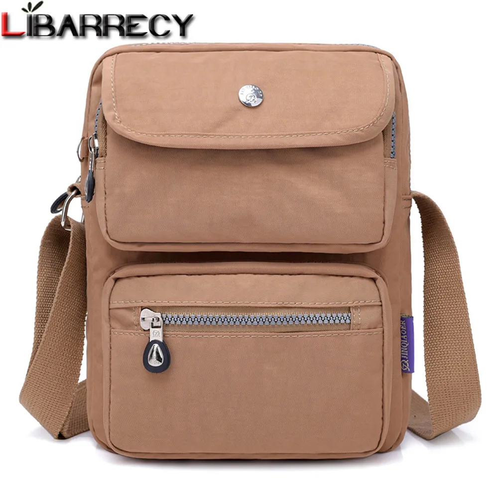 

Нейлоновая однотонная женская сумка на плечо, Роскошный дизайнерский мессенджер, модный дорожный саквояж для женщин