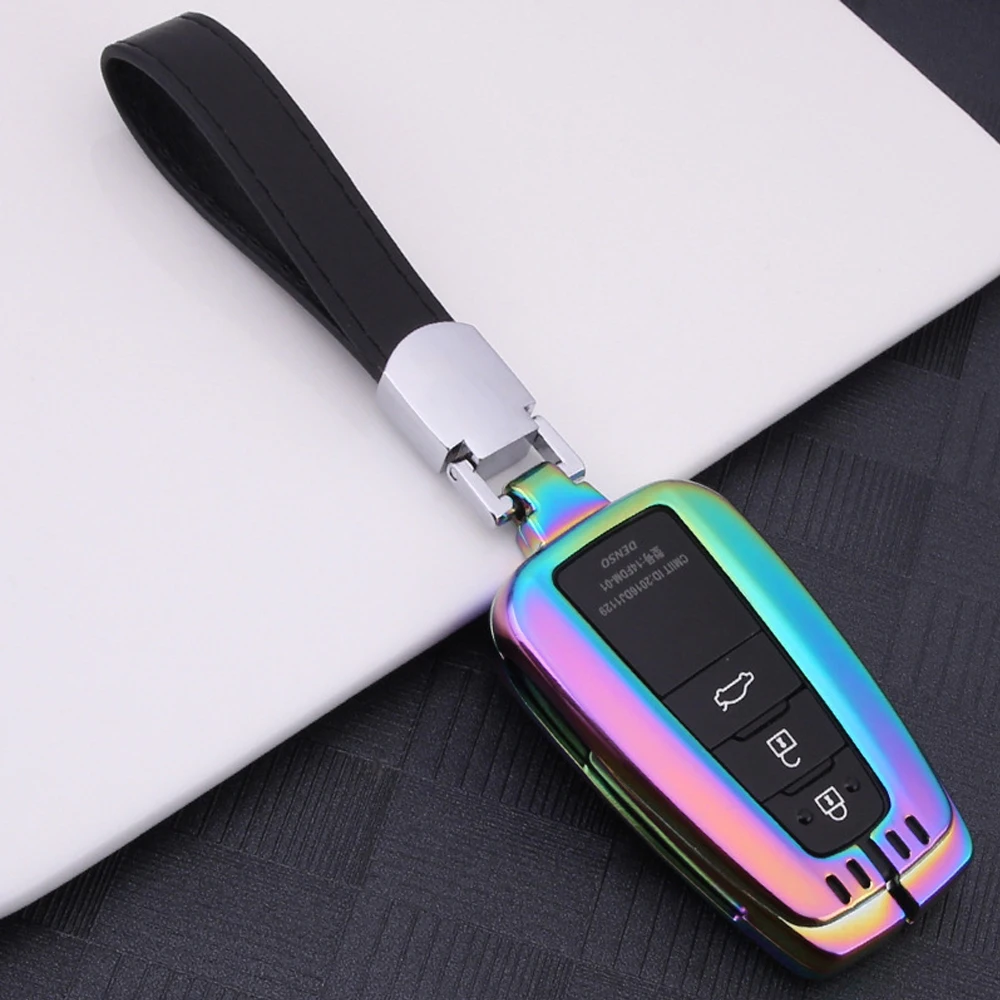 Смарт-ключ для автомобиля Fob чехол держатель аксессуары Запчасти подходят Toyota Camry