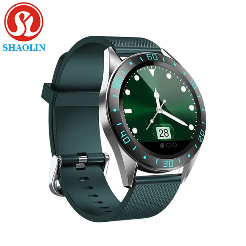 Модный смарт чехол сплав умные мужские часы для мужчин женщин сердечного ритма