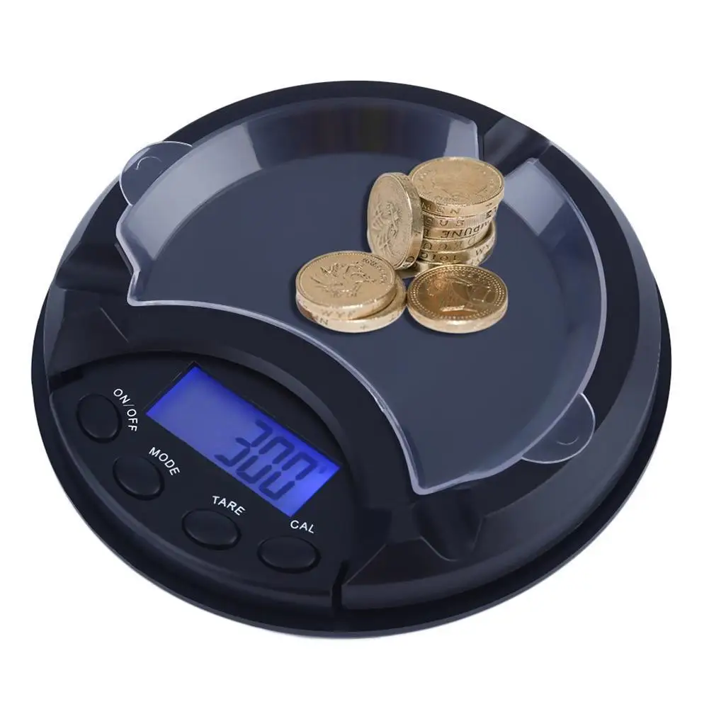 

Mini 500g/0.1g Ashtray Backlight LCD Display Jewelry Electronic Digital Scale