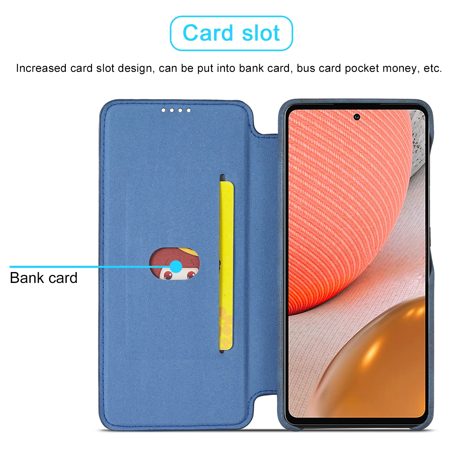 Матовый кожаный чехол для Samsung Galaxy A20 A30 A40 A50 A70 A20E A11 A31 A41 A51 A71 A21s A12 A52 A72 5G Магнитный