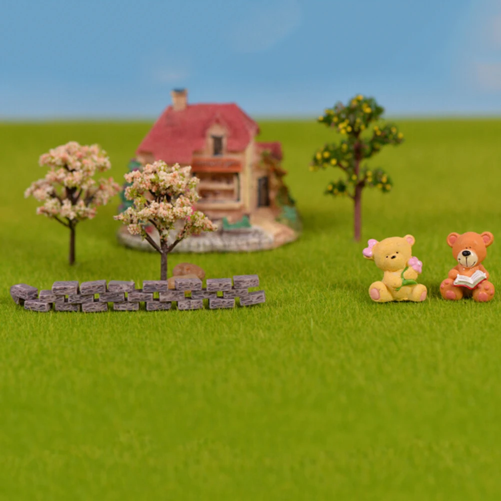 Маленькая кирпичная стена DIY ремесла микро ландшафтное украшение для сада декор