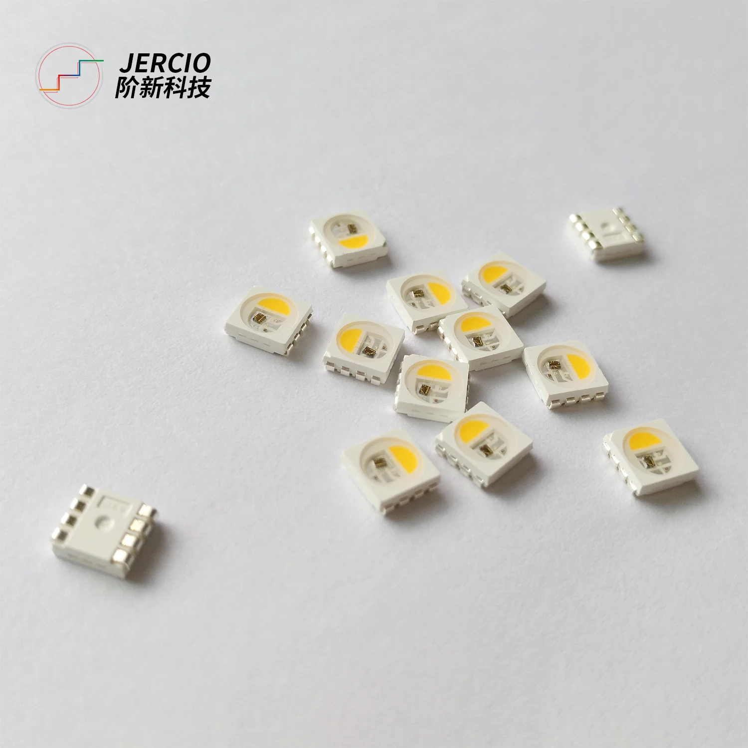 Jercio 50 ~ 1000pcs XT1511 RGBW P8 (аналогичен WS2812b или SK6812)DC12V программируемый индивидуально