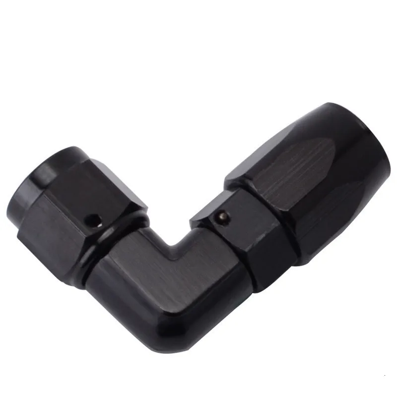 Угловой алюминиевый фитинг AN6 с углом 90 градусов для шланга переходник масла