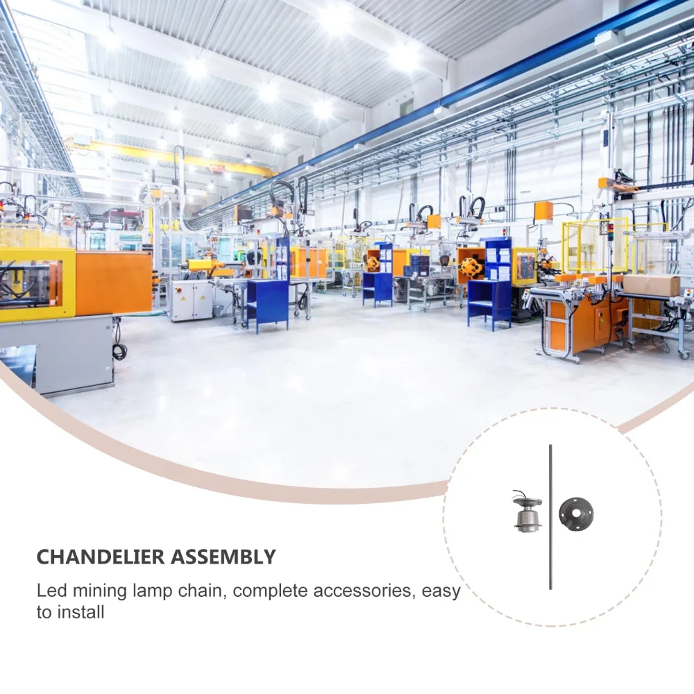 

1pc Creative Hanging Chain Extensions Chain for Ceiling Light Lamp (Silver)