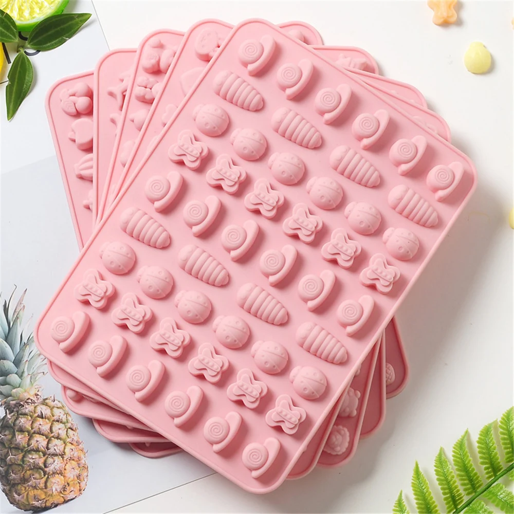 

Candy Fudge Molded Silicone Chocolate Mold Tray with Durable Dropper Durable Set