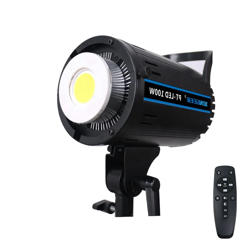 

100W fill light daylight balanced LED 5600K wireless remote control for photography video lighting