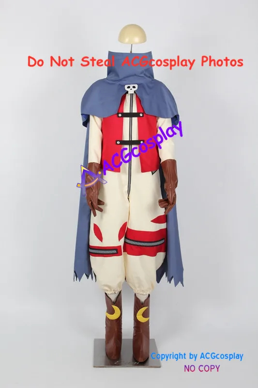 Digimon Приключения Wizardmon косплейный костюм ACGcosplay включают в себя большой шляпкой и