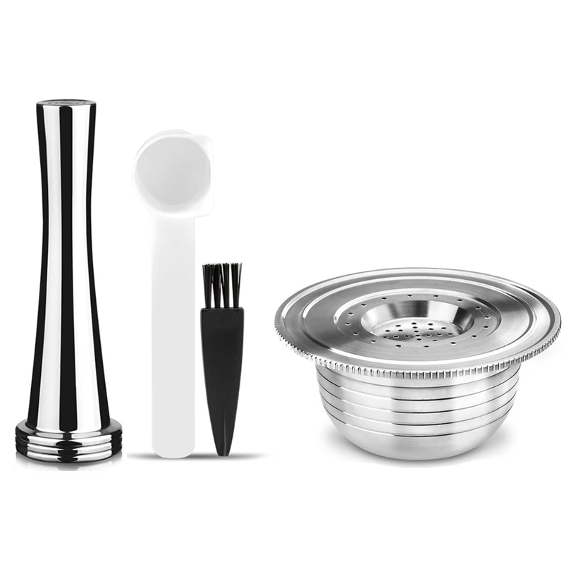 

Reusable Coffee Capsule Stainless Steel Filter Pod for Bialetti Coffee Maker Refillable Cafe Cups Cafetera Tool