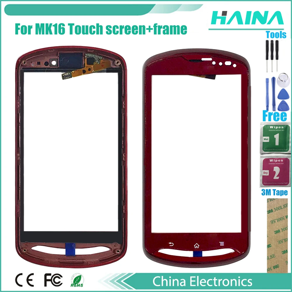 Рамка и сенсорная панель для Sony Ericsson Xperia Pro MK16 MK16a MK16i сенсорный экран с цифровым