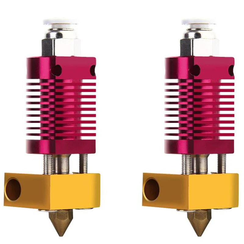 

3D сборный экструдер Hotend металлические Hotend комплект для CR-10 / CR10/CR10S/Эндер 2/Эндер 3 Эндер 5 принтеров (2 шт.)