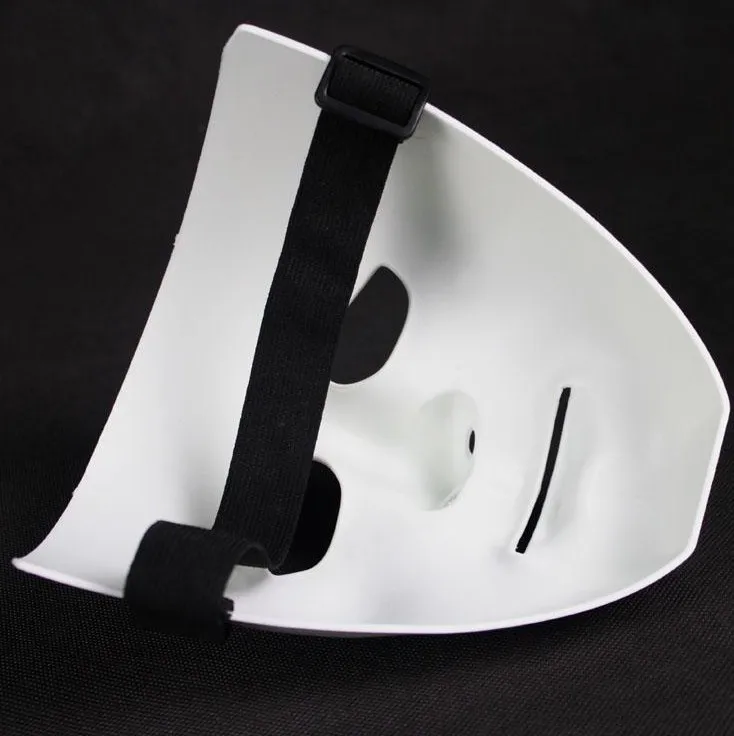 Белый Холодный Забавный Rider маска привидения танцевальные маски в стиле хип хоп