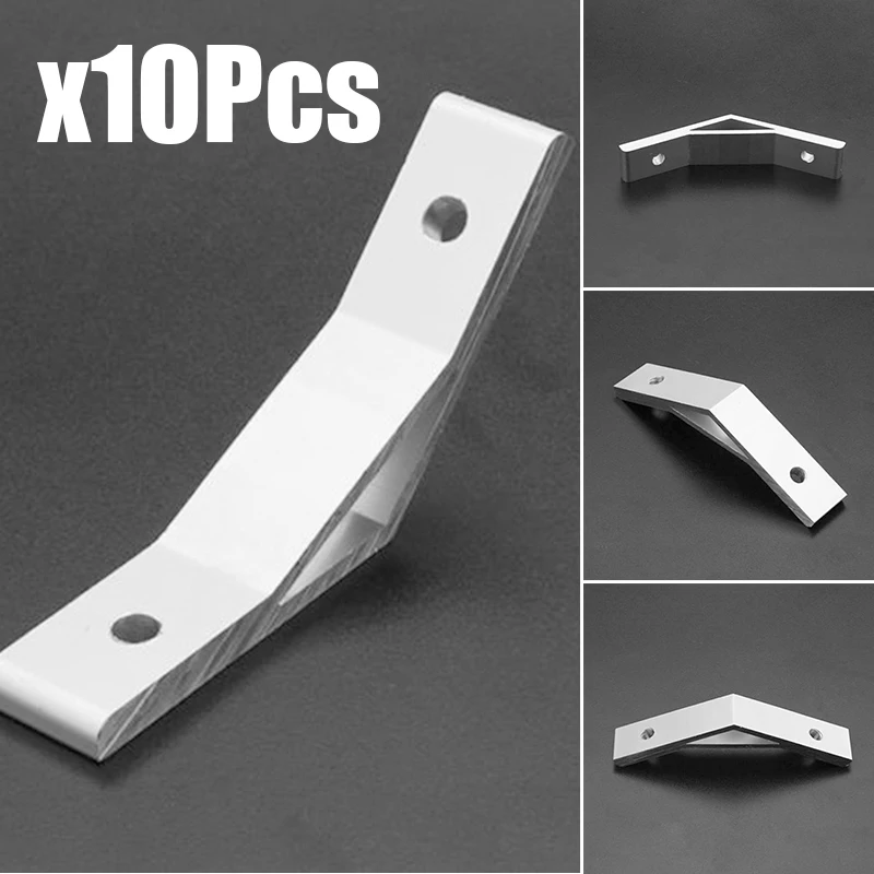 10 шт./компл. 135 градусов Алюминиевый сплав Соединительный кронштейн для 2020