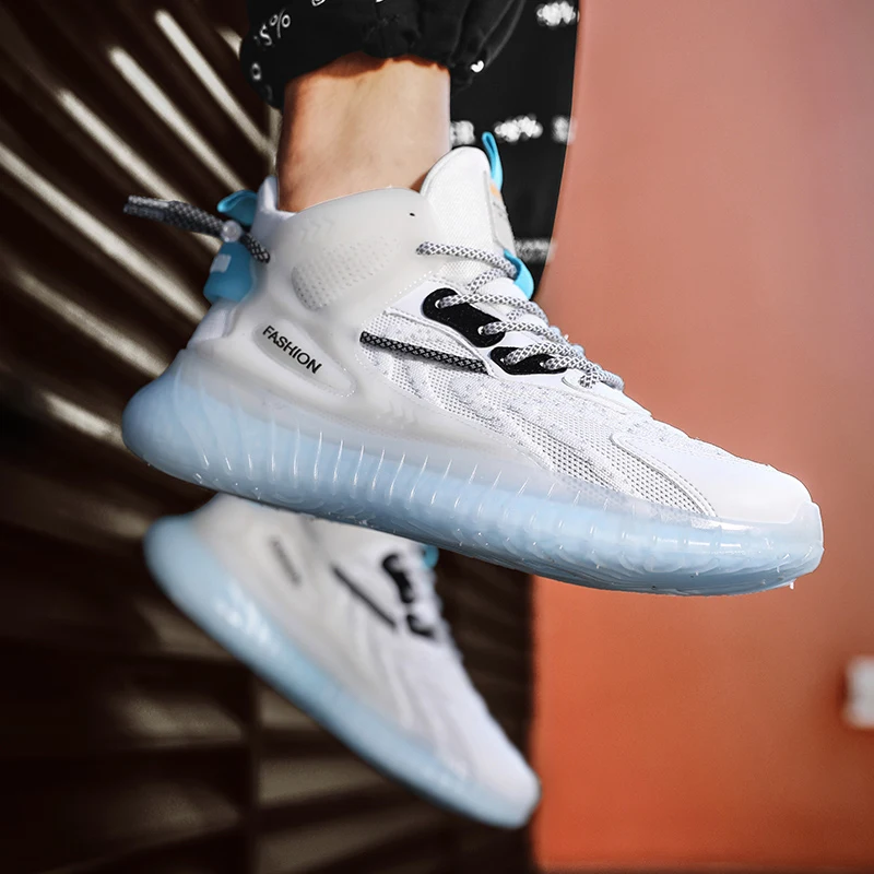 

Мужские летние повседневные сетчатые дышащие прогулочные стильные кроссовки, уличная легкая обувь, модная обувь, 2021