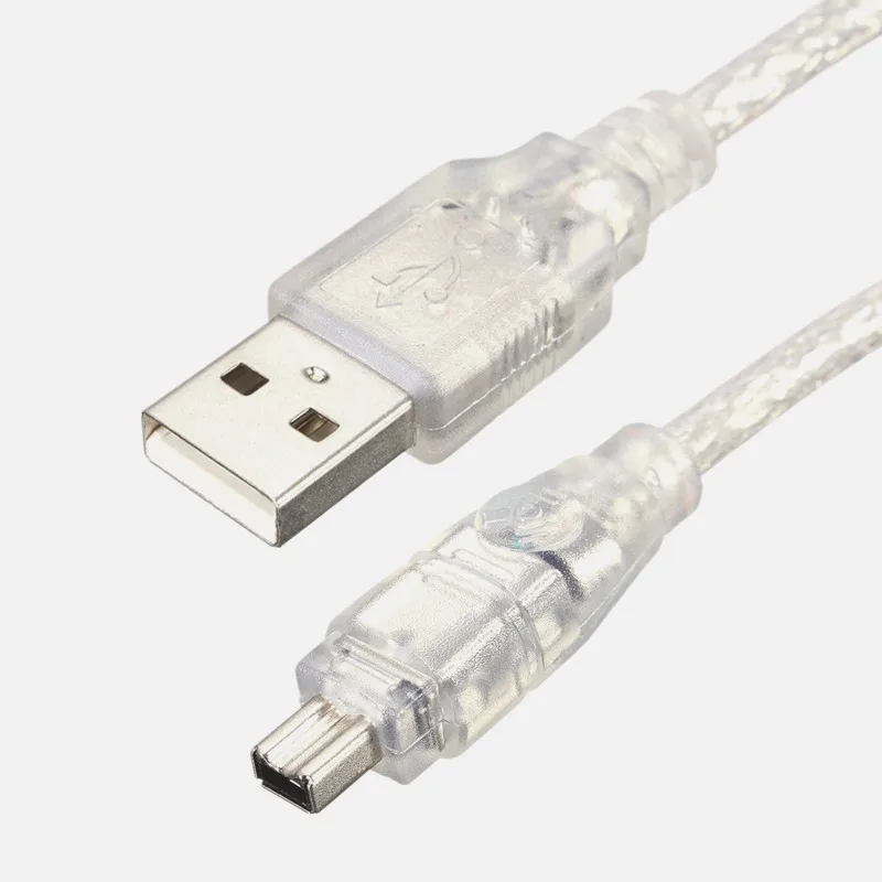 USB мужчина к Firewire IEEE 1394 4-контактный iLink шнур адаптера firewire 1394mm Tablet Зарядное